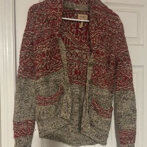 Aritzia Wilfred Free Italian Wool Nord Chunky Button Down Cardigan size xs